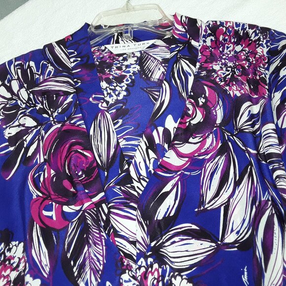 Blouse by trina turk - stunningly beautiful - Picture 1 of 8